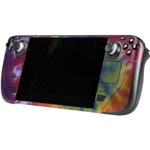 Tie Dye Tie Dye Steam Deck Handheld Gaming Computer OLED Skin