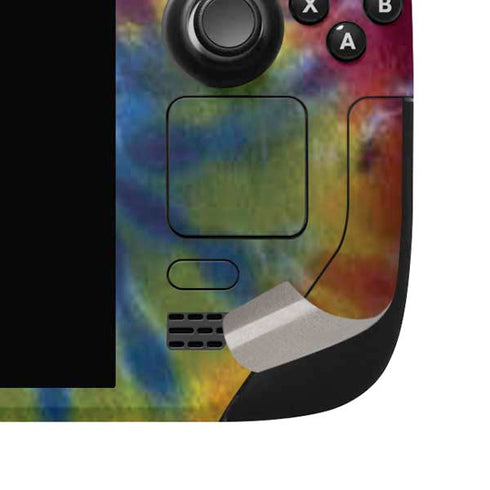Tie Dye Tie Dye Steam Deck Handheld Gaming Computer OLED Skin