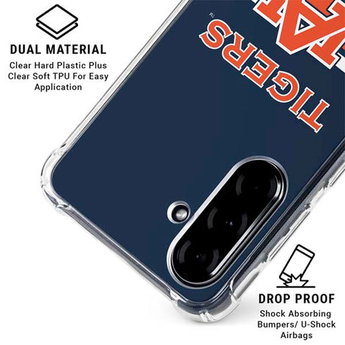 Auburn University Tigers AU Galaxy A36 5G Clear Case