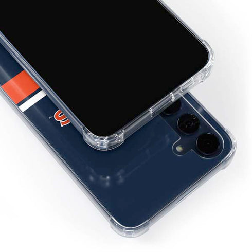 Auburn University Tigers AU Galaxy A55 5G Clear Case