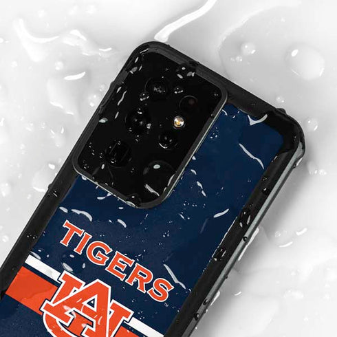 Auburn University Tigers AU Galaxy S24 Ultra Waterproof Case