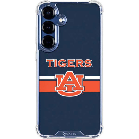 Auburn University Tigers AU Galaxy S25 Plus Clear Case