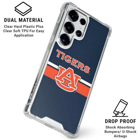 Auburn University Tigers AU Galaxy S26 Ultra Clear Case