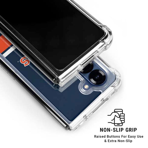 Auburn University Tigers AU Galaxy Z Fold6 Clear Case