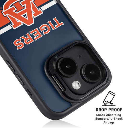 Auburn University Tigers AU iPhone 15 Kickstand Case