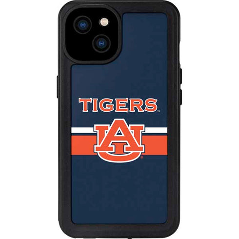 Auburn University Tigers AU iPhone 15 Plus Waterproof Case