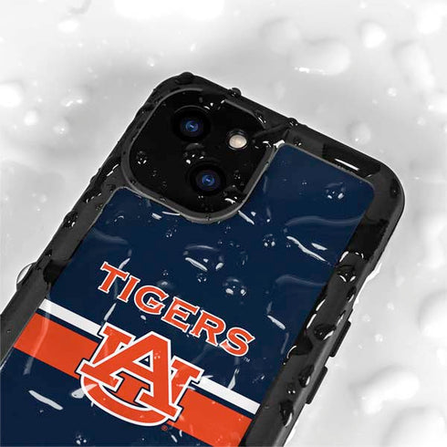 Auburn University Tigers AU iPhone 15 Plus Waterproof Case