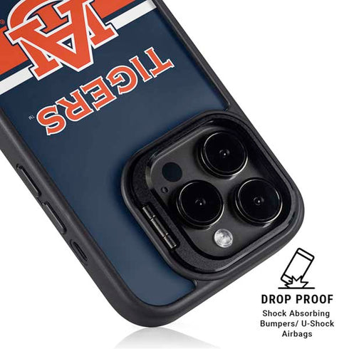 Auburn University Tigers AU iPhone 15 Pro Kickstand Case