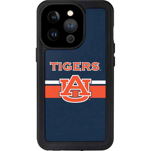 Auburn University Tigers AU iPhone 15 Pro Waterproof Case