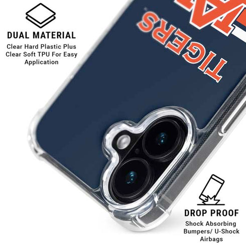 Auburn University Tigers AU iPhone 16 MagSafe Case
