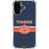Auburn University Tigers AU iPhone 16 Plus Clear Case