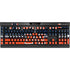 Auburn University Tigers AU K95 RGB PLATINUM Mechanical Gaming Keyboard Skin