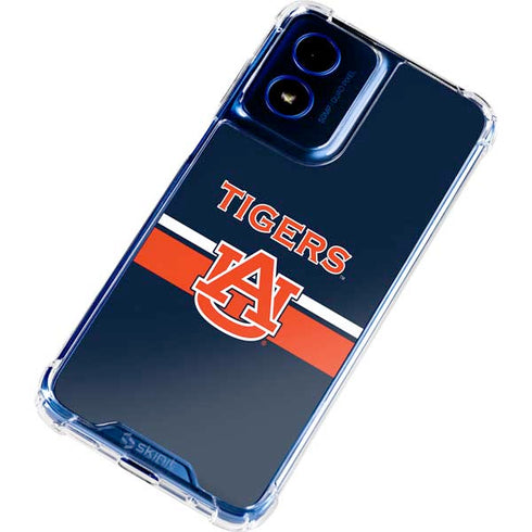 Auburn University Tigers AU Moto G Play 4G (2024) Clear Case
