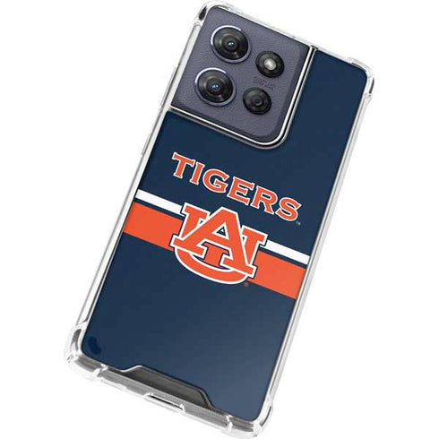 Auburn University Tigers AU Moto G Stylus 5G (2025) Clear Case