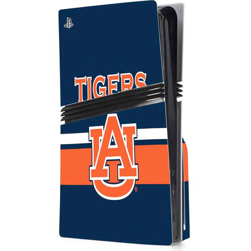 Auburn University Tigers AU PS5 Pro Disk Console Skin