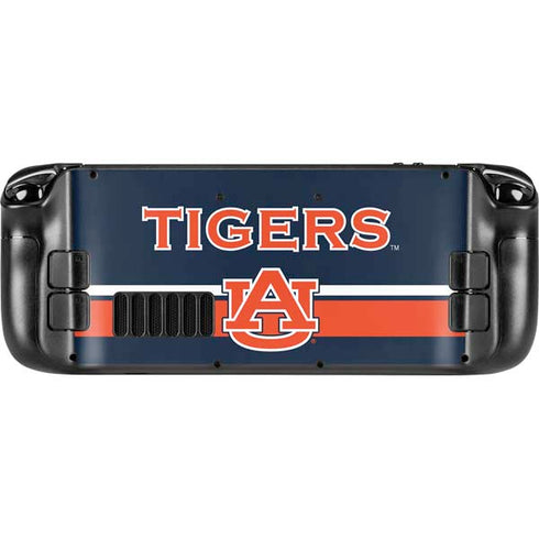 Auburn University Tigers AU Steam Deck Handheld Gaming Computer OLED Skin