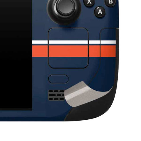 Auburn University Tigers AU Steam Deck Handheld Gaming Computer Skin