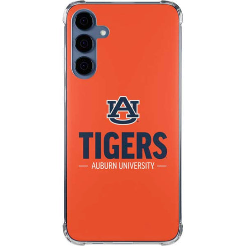 Auburn University Tigers Athletics Galaxy A55 5G Clear Case