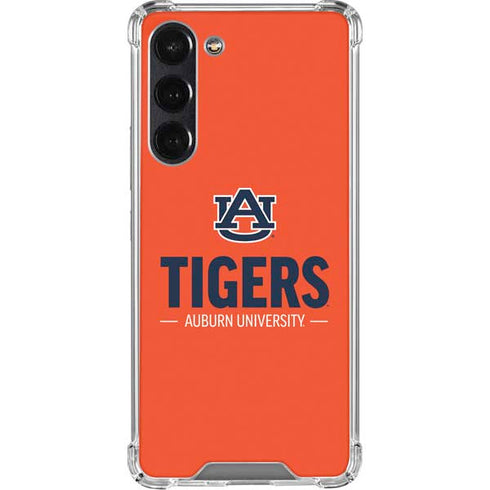 Auburn University Tigers Athletics Galaxy S24 FE Clear Case