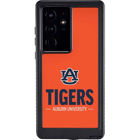 Auburn University Tigers Athletics Galaxy S24 Ultra Waterproof Case