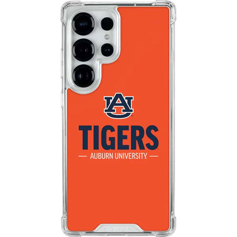Auburn University Tigers Athletics Galaxy S25 Ultra Clear Case