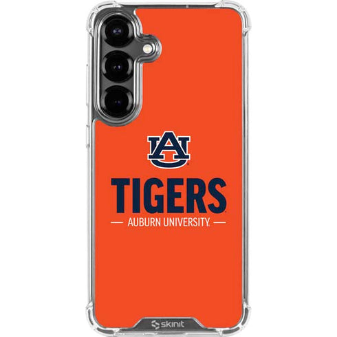 Auburn University Tigers Athletics Galaxy S26 Clear Case