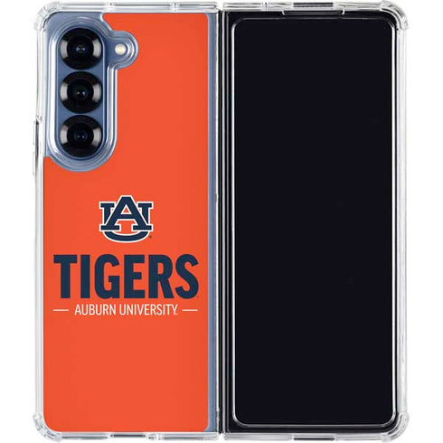Auburn University Tigers Athletics Galaxy Z Fold6 Clear Case