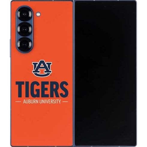 Auburn University Tigers Athletics Galaxy Z Fold6 Skin