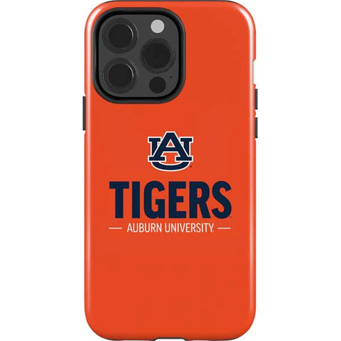 Auburn University Tigers Athletics iPhone 15 Pro Impact Case