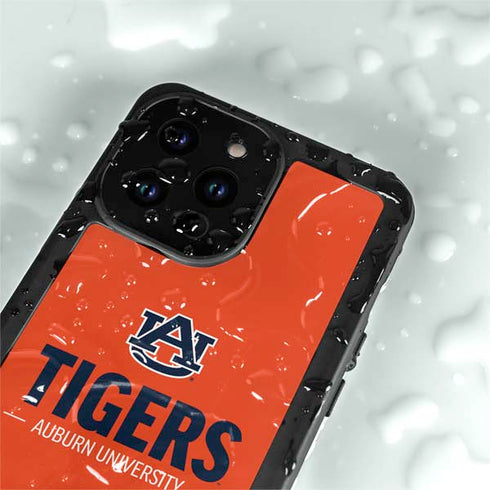 Auburn University Tigers Athletics iPhone 15 Pro Waterproof Case