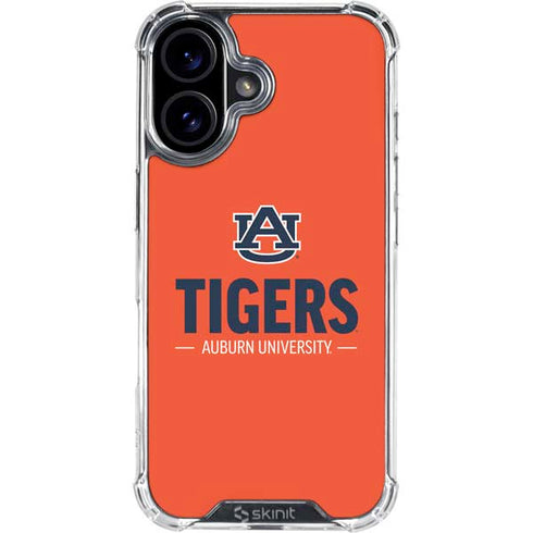Auburn University Tigers Athletics iPhone 16 Clear Case
