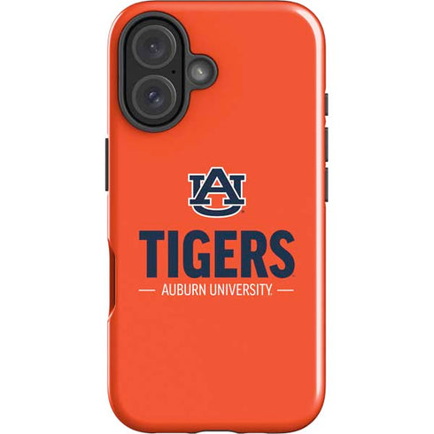 Auburn University Tigers Athletics iPhone 16 Plus Impact Case