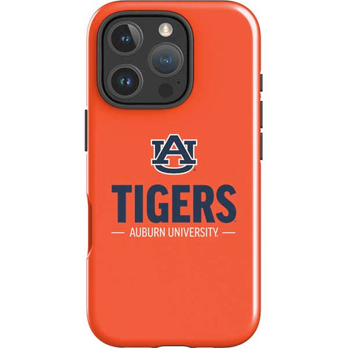 Auburn University Tigers Athletics iPhone 16 Pro Impact Case