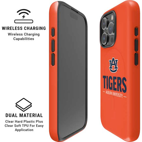 Auburn University Tigers Athletics iPhone 16 Pro Magsafe Impact Case