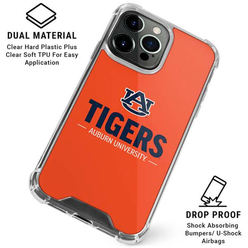 Auburn University Tigers Athletics iPhone 16 Pro Max Clear Case