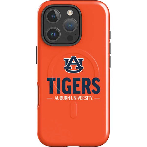 Auburn University Tigers Athletics iPhone 16 Pro Max Magsafe Impact Case