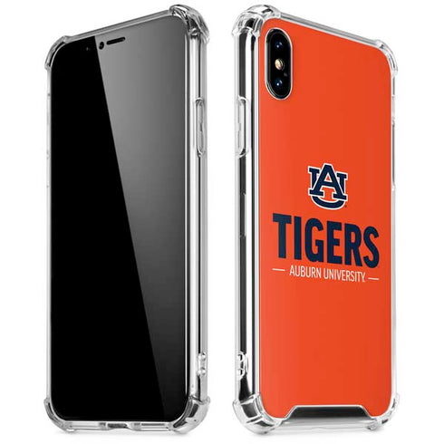 Auburn University Tigers Athletics iPhone X/XS Clear Case