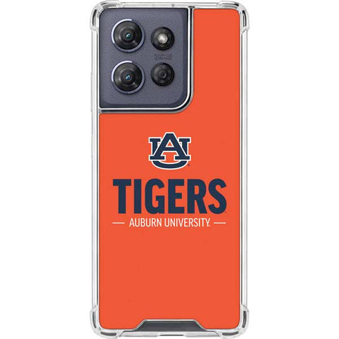Auburn University Tigers Athletics Moto G Play 5G (2025) Clear Case