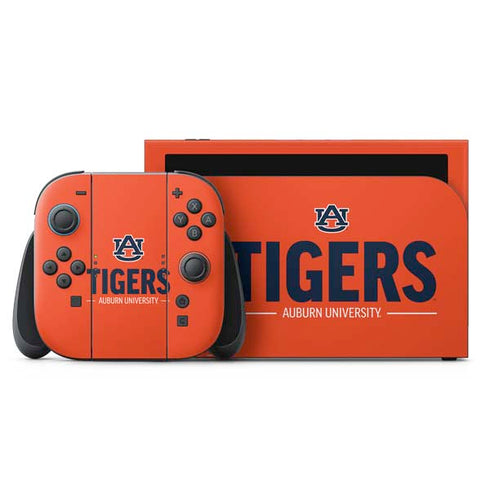 Auburn University Tigers Athletics Nintendo Switch 2 (2025) with Joy-Con Skin
