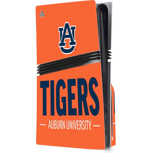 Auburn University Tigers Athletics PS5 Pro Disk Console Skin