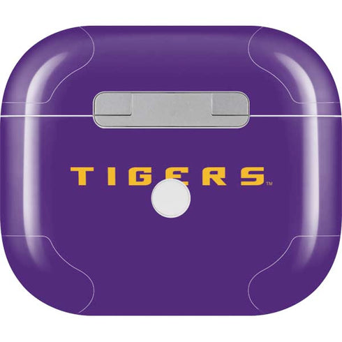 Louisiana State University - LSU Tigers Purple Apple AirPods (3rd Gen 2021) Skin