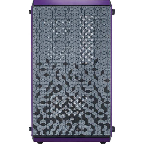 Louisiana State University - LSU Tigers Purple Cooler Master MasterBox Q300L Mini Tower Skin