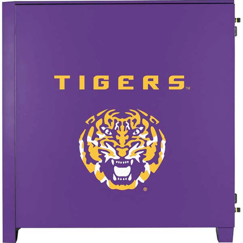 Louisiana State University - LSU Tigers Purple Corsair 4000D Tempered Glass Mid-Tower ATX Case Skin