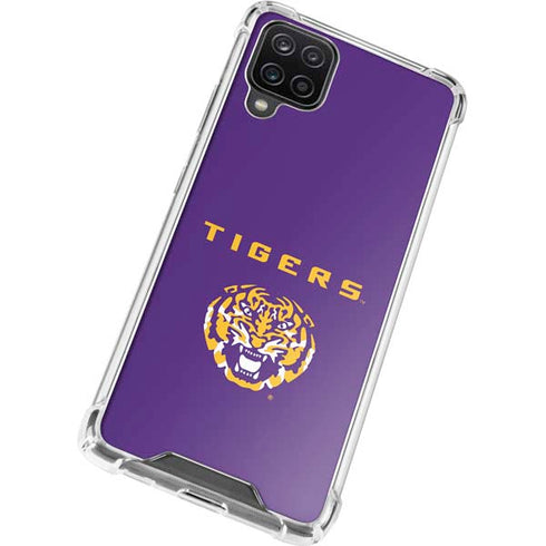 Louisiana State University - LSU Tigers Purple Galaxy A12 Clear Case