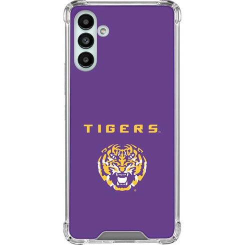 Louisiana State University - LSU Tigers Purple Galaxy A13 5G Clear Case