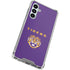 LSU Tigers Purple Galaxy A16 5G Clear Case