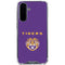 LSU Tigers Purple Galaxy A36 5G Clear Case