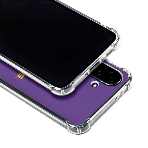 LSU Tigers Purple Galaxy A36 5G Clear Case