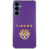 LSU Tigers Purple Galaxy A55 5G Clear Case