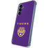 LSU Tigers Purple Galaxy A55 5G Clear Case